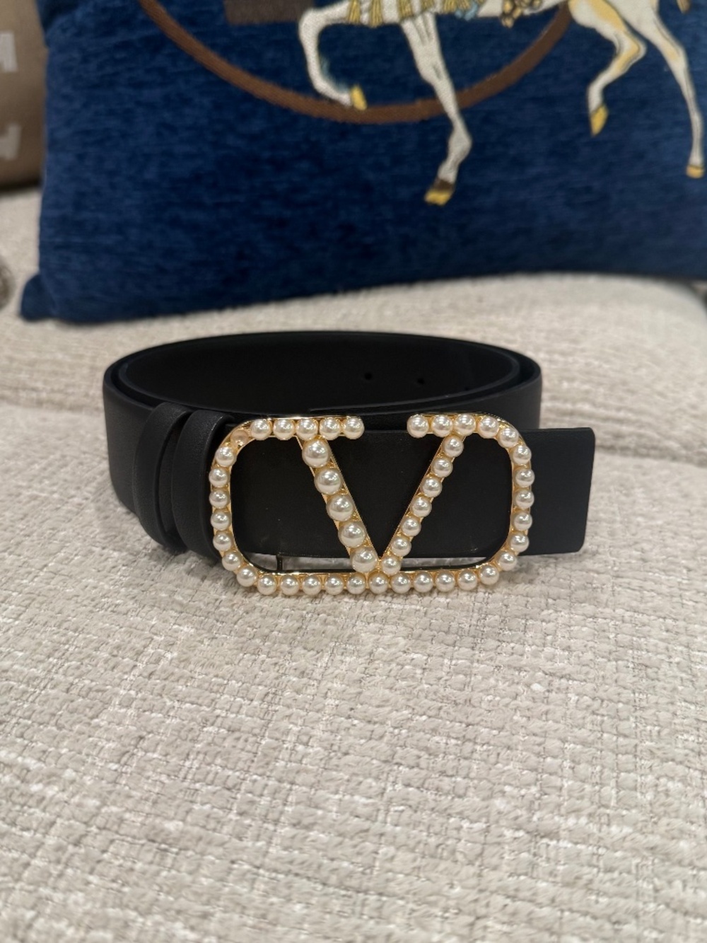 HIGH FASHION Black Belt NEW